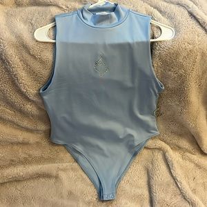 Baby Phat light blue bodysuit